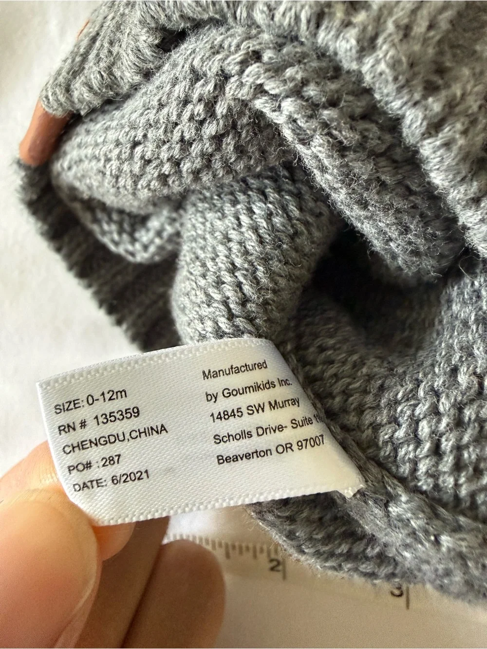 🌶️ 5 for $20: Goumi Baby Knit Beanie - Boulder